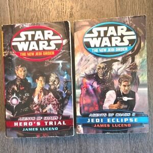 Star Wars The New Jedi Order Legends Paperbacks - Agents of Chaos 1 & 2 Set